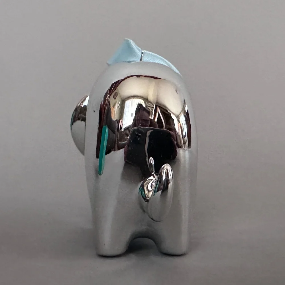NIB Jonathan Adler Menagerie Silver Elephant Discontinued Style!